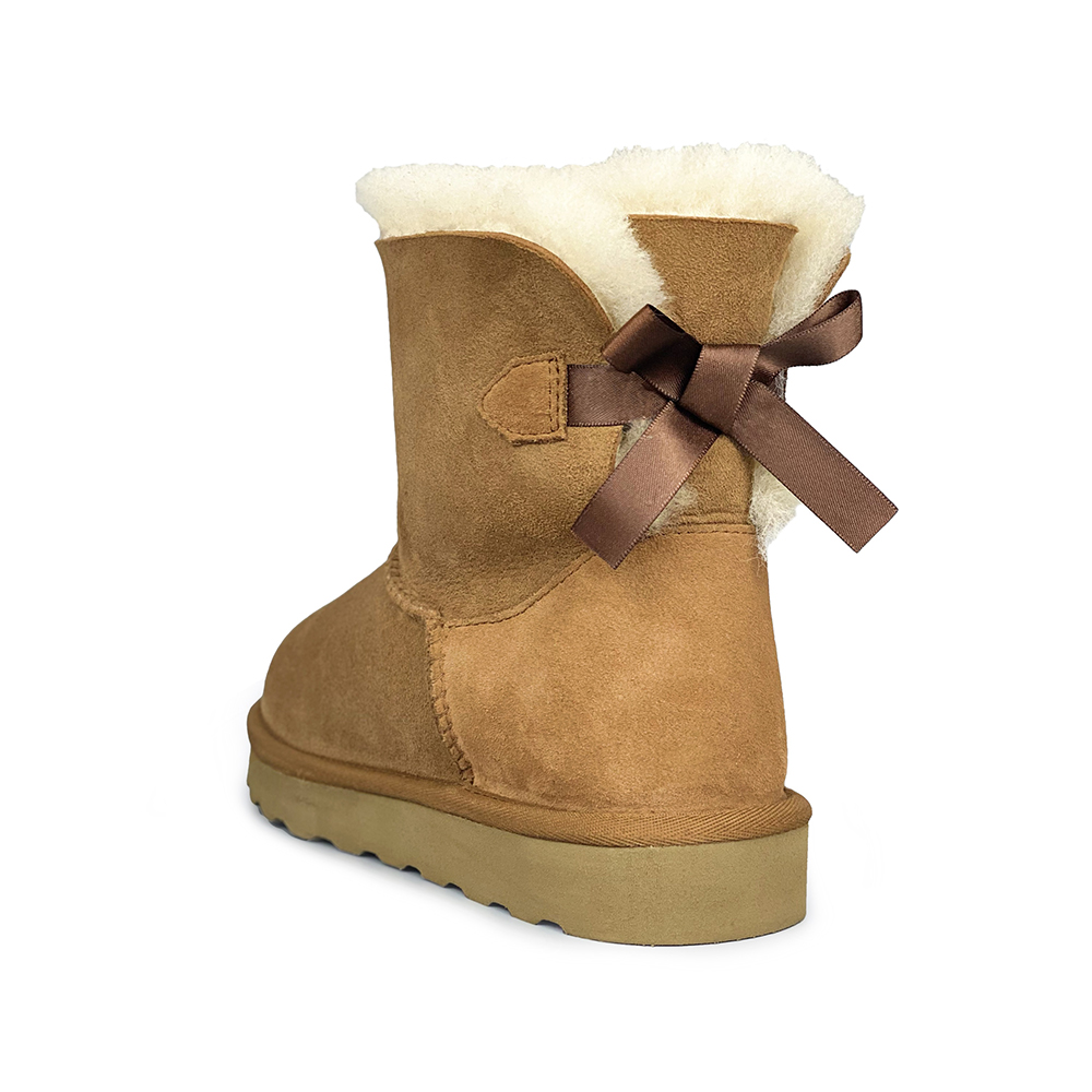 Women Mini Bailey Bow Snow Boot - Image 3